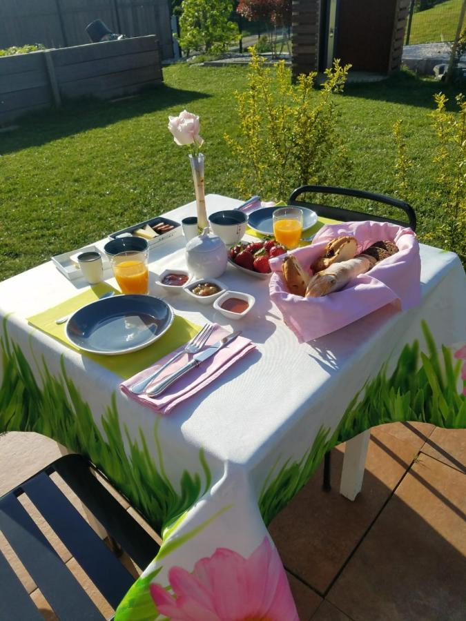 Manspach Le Jardin Des Pies Bed & Breakfast エクステリア 写真