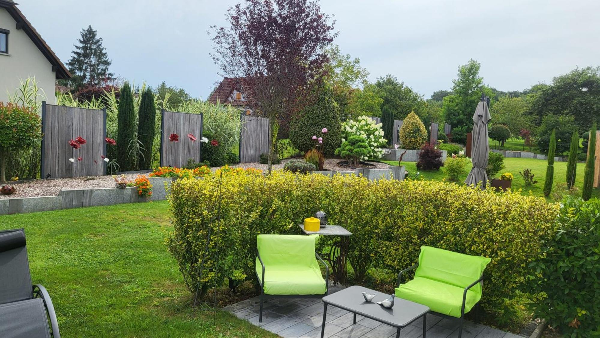 Manspach Le Jardin Des Pies Bed & Breakfast エクステリア 写真