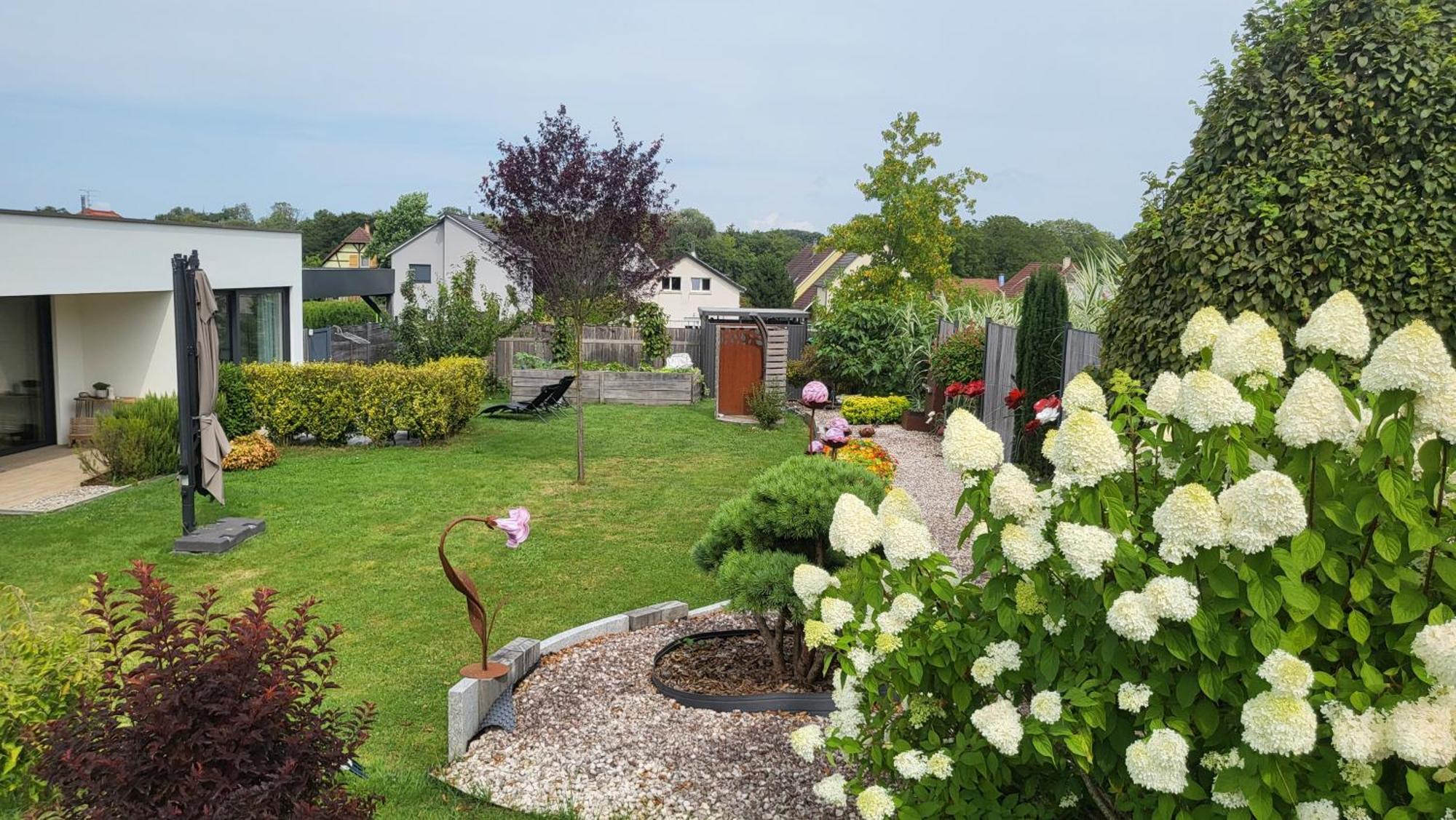 Manspach Le Jardin Des Pies Bed & Breakfast エクステリア 写真