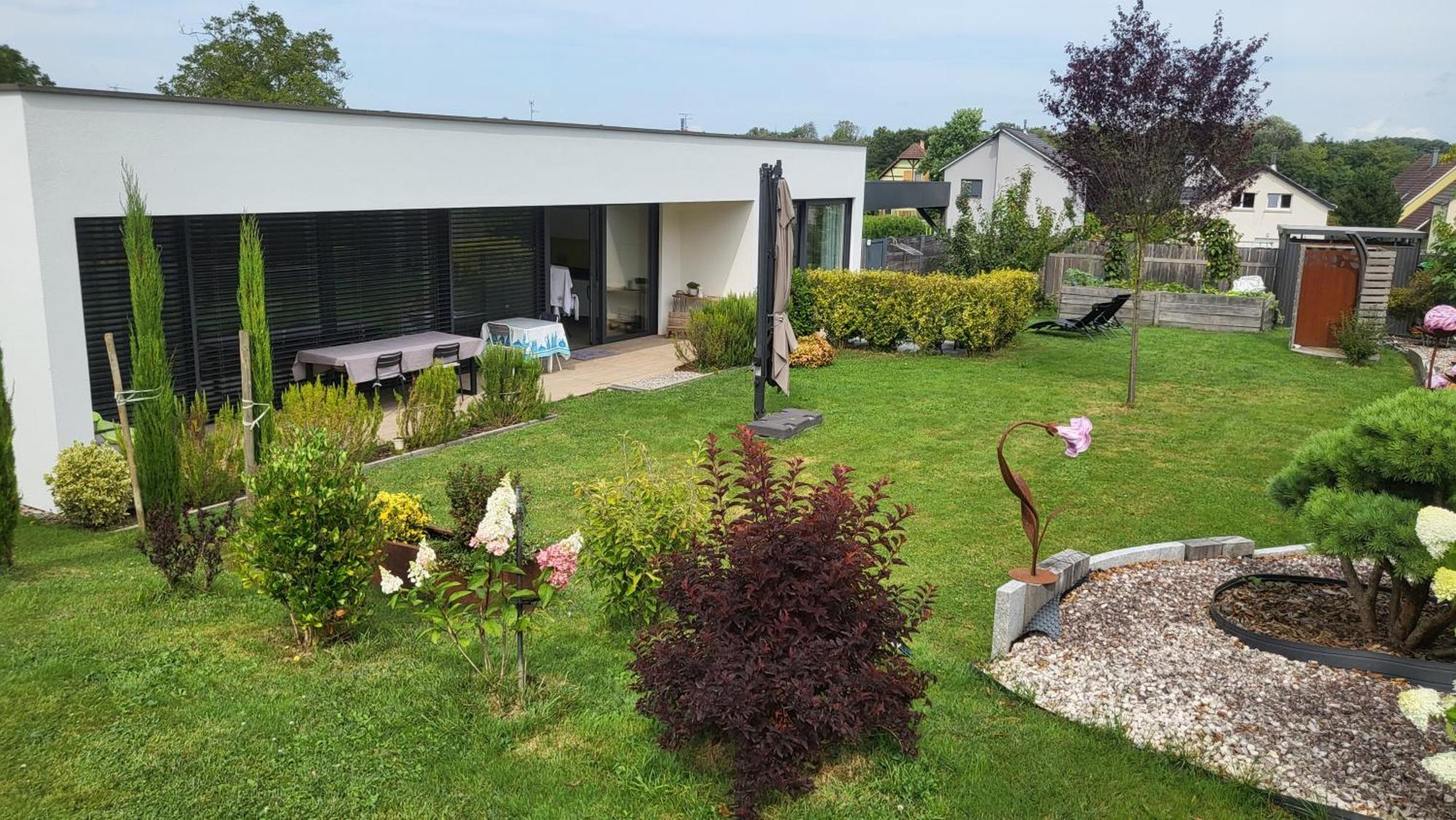 Manspach Le Jardin Des Pies Bed & Breakfast エクステリア 写真